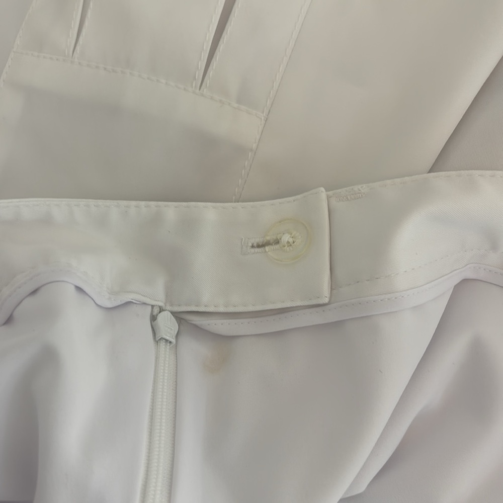 Annika Cutter & Buck Skort Golf Tennis | White | Size 10 - Picture 10 of 12
